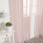 Attell Polyester Sheer Curtain Pair (Set of 2) - Chic Decora