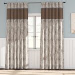 Aubrey Jacquard Curtain Panel Pair (Set of 2) - Chic Decora