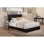 Gutzwiller Vegan Leather Platform Bed - Chic Decora