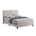 Auerbach Upholstered Bed - Chic Decora