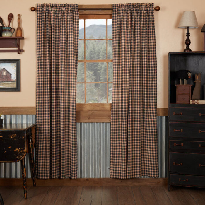 Authier Cotton Blend Room Darkening Curtain Pair (Set of 2) - Chic Decora