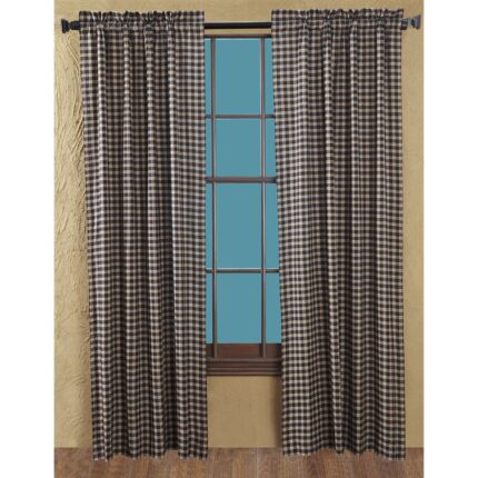 Authier Cotton Blend Room Darkening Curtain Pair (Set of 2) - Chic Decora