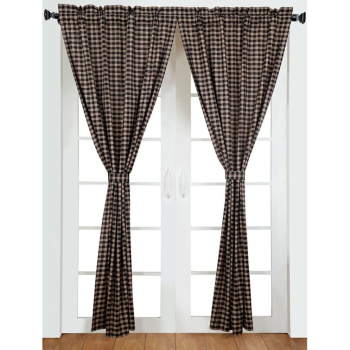 Authier Cotton Blend Room Darkening Curtain Pair (Set of 2) - Chic Decora