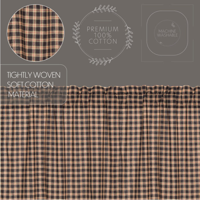 Authier Cotton Blend Room Darkening Curtain Pair (Set of 2) - Chic Decora