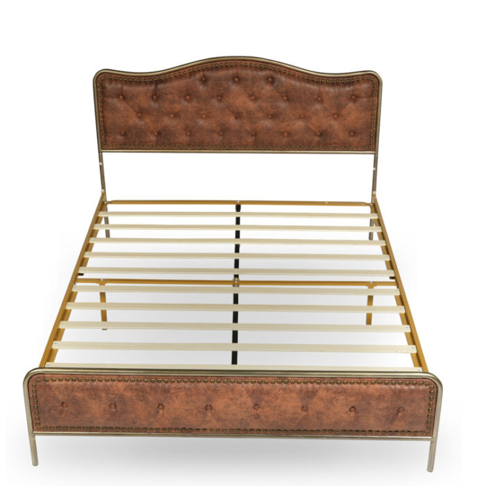 Avel Metal Open-Frame Bed - Chic Decora