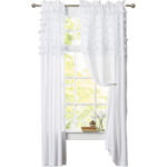 Avery Polyester Semi Sheer Curtain Pair (Set of 2) - Chic Decora