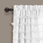 Avery Polyester Semi Sheer Curtain Pair (Set of 2) - Chic Decora