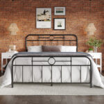 Avier Metal Spindle Bed - Chic Decora