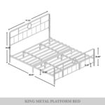 Avier Metal Spindle Bed - Chic Decora