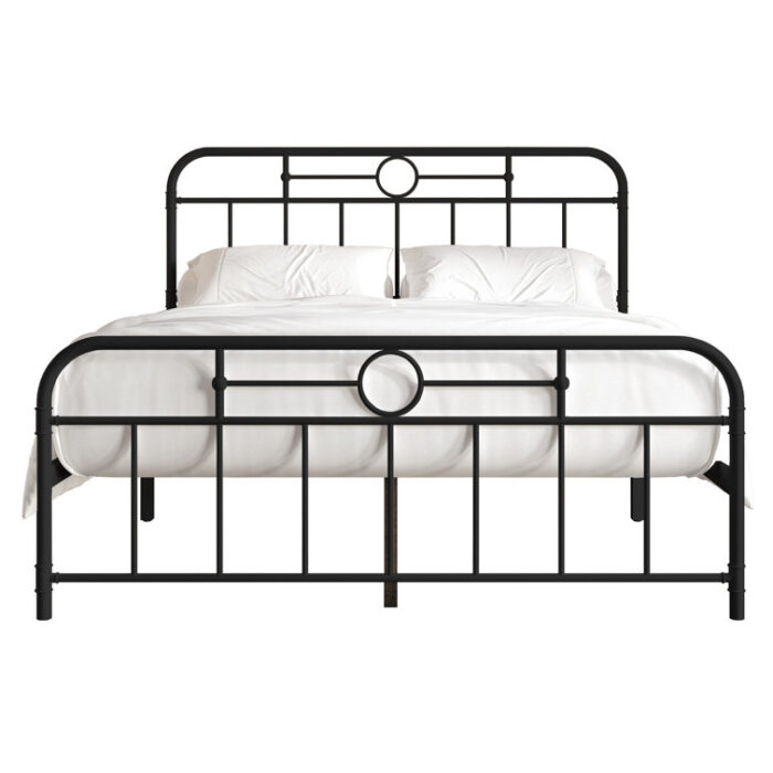 Avier Metal Spindle Bed - Chic Decora