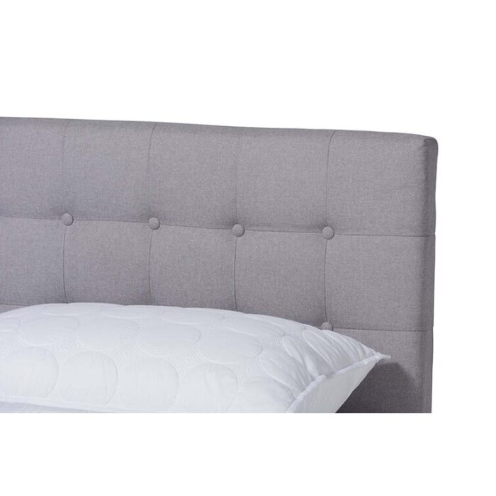 Avonlee Upholstered Platform Bed - Chic Decora