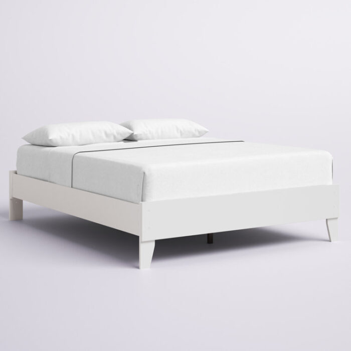 Ayeshia Wood Platform Bed - Chic Decora