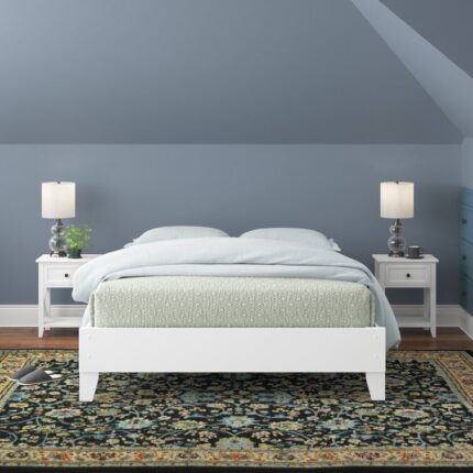 Ayeshia Wood Platform Bed - Chic Decora