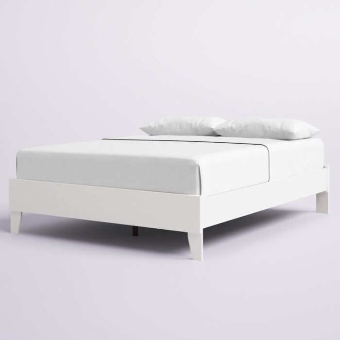 Ayeshia Wood Platform Bed - Chic Decora