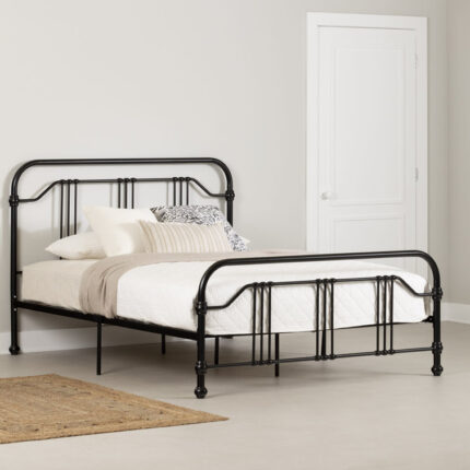 Balka Platform Metal Bed - Chic Decora