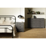 Balka Platform Metal Bed - Chic Decora