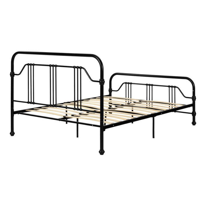 Balka Platform Metal Bed - Chic Decora