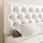 Ballycor Upholstered Metal Bed - Chic Decora