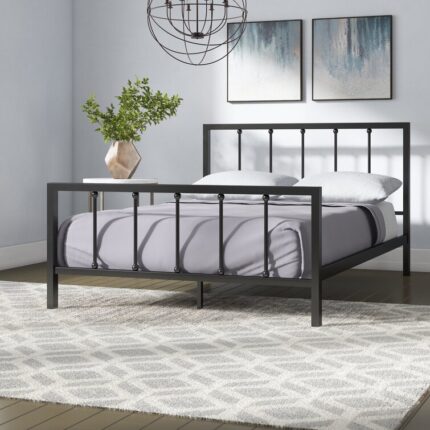 Bangerter Metal Slat Bed - Chic Decora