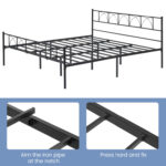 Barreda Metal Bed - Chic Decora