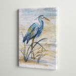 Bathilde ” Blue Heron I “ - Chic Decora