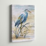 Bathilde ” Blue Heron I “ - Chic Decora