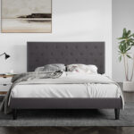 Bayles Upholstered Platform Bed - Chic Decora