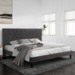 Bayles Upholstered Platform Bed - Chic Decora