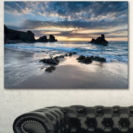 Beautiful Porthcothan Bay – Seashore Print - Chic Decora