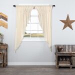 Beaverton Cotton Blend Sheer Curtain Pair (Set of 2) - Chic Decora