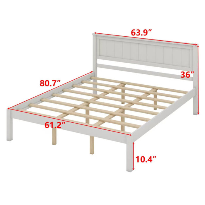 Beckville Platform Bed - Chic Decora