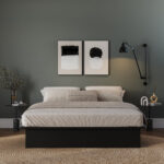 Behrett Platform Bed - Chic Decora