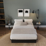 Behrett Platform Bed - Chic Decora