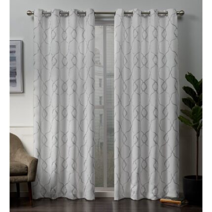 Yother Polyester Room Darkening Curtain Pair (Set of 2) - Chic Decora