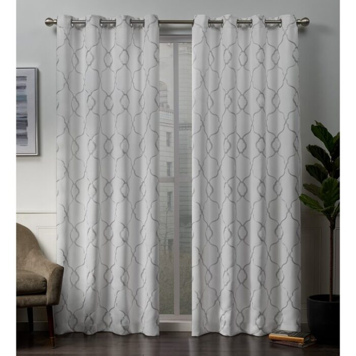 Belew Room Darkening Curtain Panel Pair (Set of 2) - Chic Decora