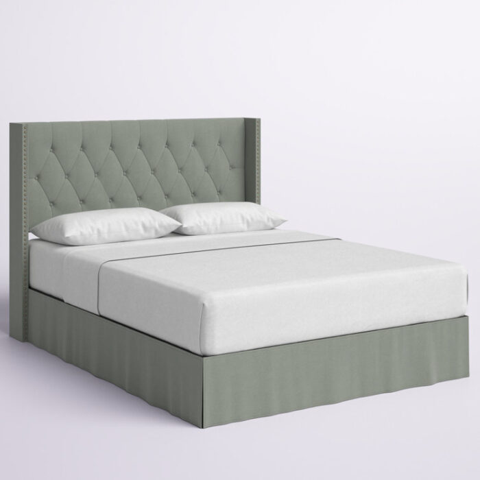 Bellavia Tufted Upholstered Panel Bed - Chic Decora