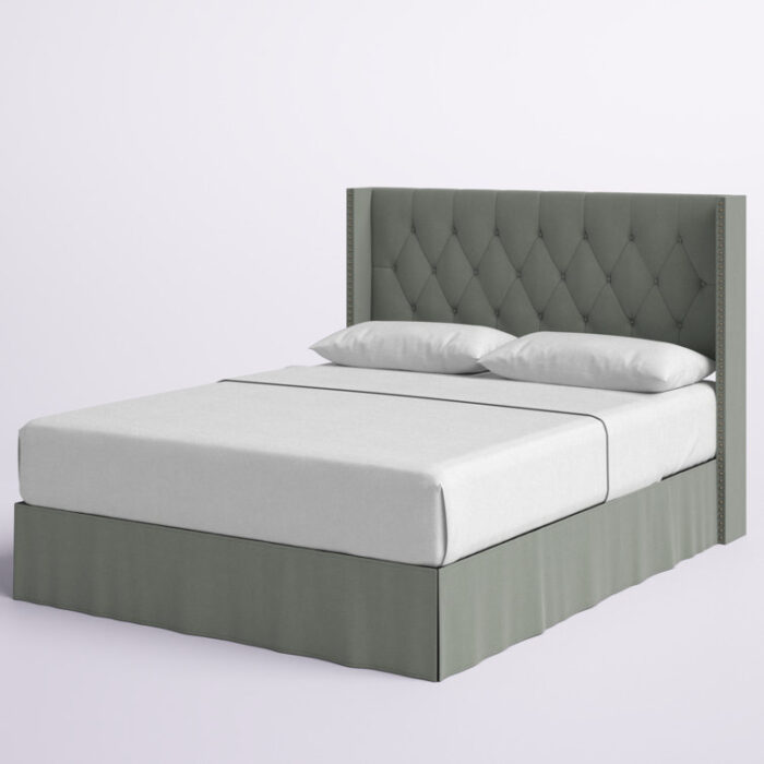 Bellavia Tufted Upholstered Panel Bed - Chic Decora