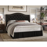 Belles Upholstered Wingback Bed - Chic Decora