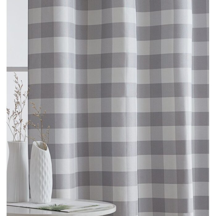 Belmoor Polyester Curtain Pair (Set of 2) - Chic Decora