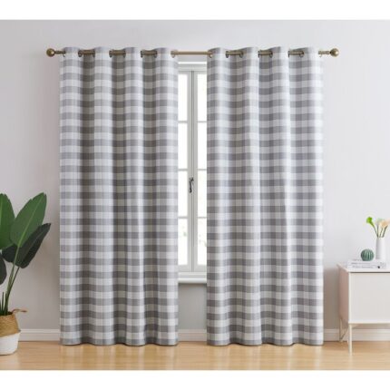 Belew Room Darkening Curtain Panel Pair (Set of 2) - Chic Decora