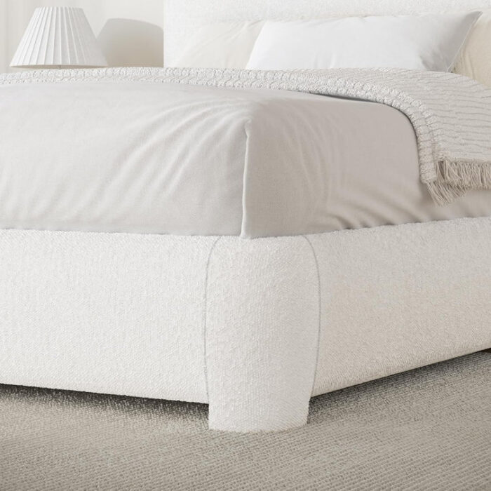 Bensu Upholstered Platform Bed - Chic Decora