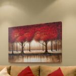 Bernhild ” Parade Of Red Trees “ - Chic Decora