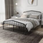 Bernitta Metal Slat Bed - Chic Decora