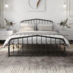 Bernitta Metal Slat Bed - Chic Decora