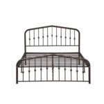 Bernitta Metal Slat Bed - Chic Decora