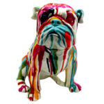 Bianeth Sitting Graffiti French Bulldog – 10″ tall - Chic Decora