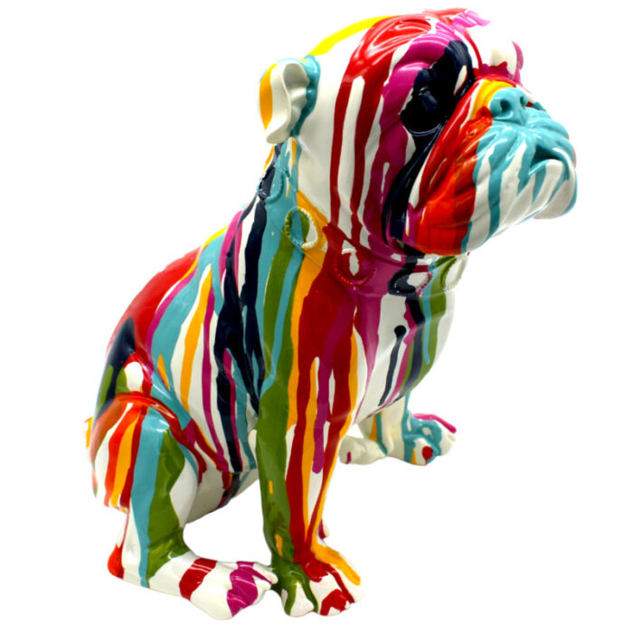 Bianeth Sitting Graffiti French Bulldog – 10″ tall - Chic Decora