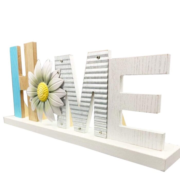 Bilgi Text & Numbers Letter Block - Chic Decora