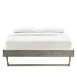 Billie Wood Platform Bed Frame - Chic Decora