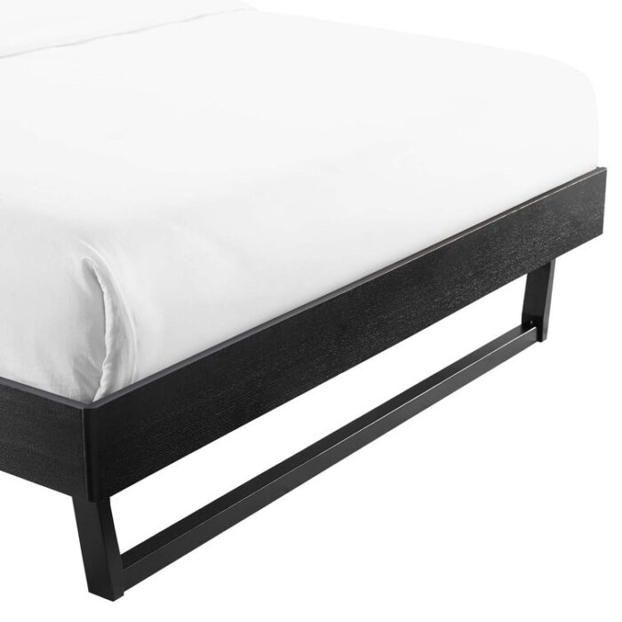 Billie Wood Platform Bed Frame - Chic Decora